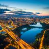 Katowice z drona